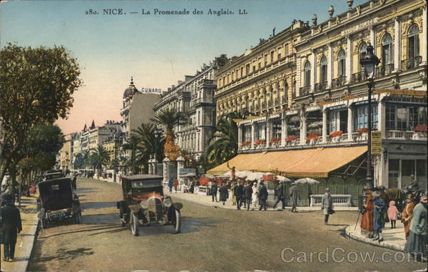 La Promenade des Anglais Nice France