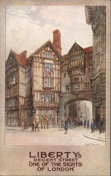 Liberty's, Regent Street London England