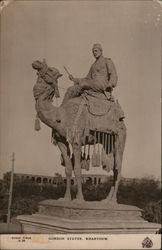 General Gordon Statue Khartoum, Sudan Africa Postcard Postcard