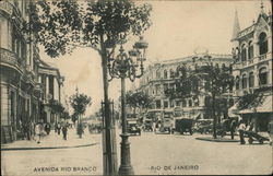 Avenida Rio Branco Postcard
