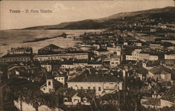 Porto Vecchio Trieste, Italy Postcard Postcard