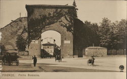 Porta Romana Florence, Italy Postcard Postcard