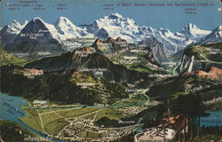 Bernese Highlands Switzerland Postcard Postcard