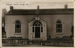 Loughgall District - Orange Hall Postcard