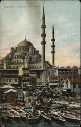 Mosquee Valide a Emin Ounou Constantinople, Turkey Greece, Turkey, Balkan States Postcard Postcard