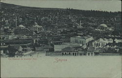 General View from Quartier Turc Smyrna, Turkey Greece, Turkey, Balkan States Postcard Postcard