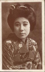 Mrs. Hayakawa Japan Postcard Postcard