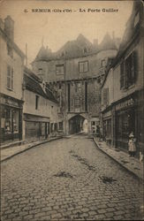 La Porte Guiller Semur, France Postcard Postcard