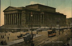St Georges Hall, Liverpool Postcard