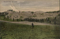 The Golf Links Burnham, England Postcard Postcard