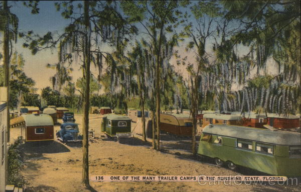 One of the Many Trailer Camps in the Sunshine State Florida