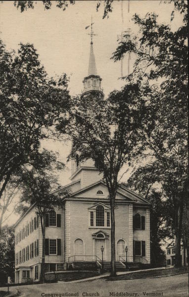 Congregational Church Middlebury Vermont