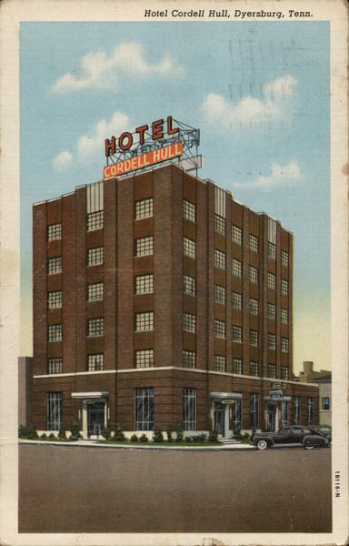 Hotel Cordell Hull Dyersburg Tennessee
