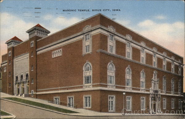 Masonic Temple Sioux City Iowa