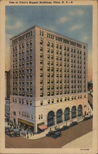 One of Utica's Biggest Buildings New York