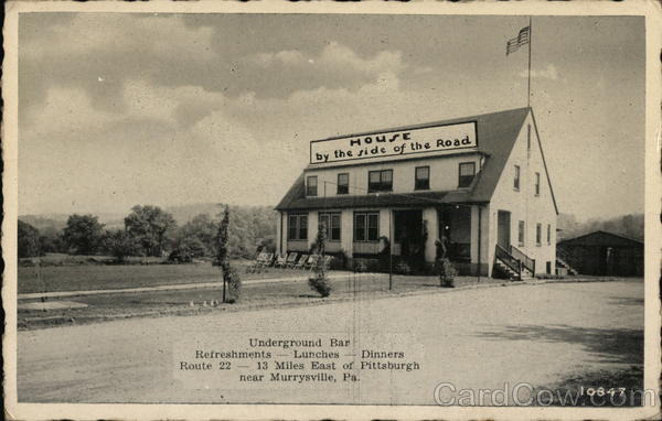 Underground Bar - House by the Side of the Road Murrysville Pennsylvania