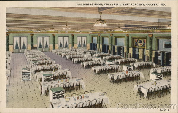 The Dining Room, Culver Military Academy Indiana