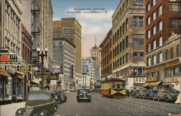 Telegraph Avenue Oakland California