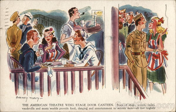 The American Theatre Wing Stage Door Canteen New York