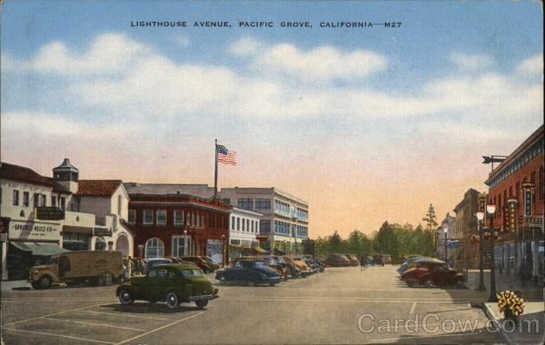 Lighthouse Avenue Pacific Grove California