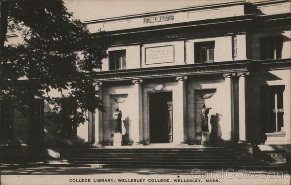 College Library, Wellesley College Massachusetts