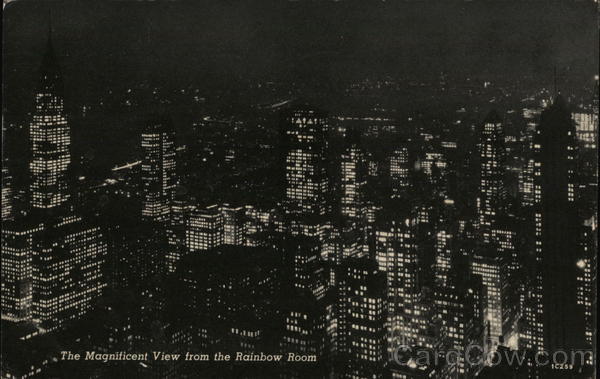 The Mangnificent View from the Rainbow Room New York