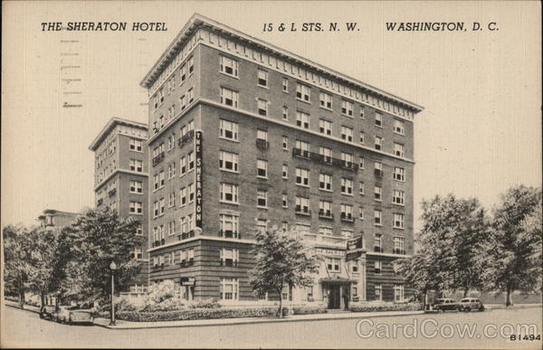 The Sheraton Hotel Washington District of Columbia