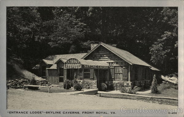 Entrance Lodge, Skyline Caverns Front Royal Virginia