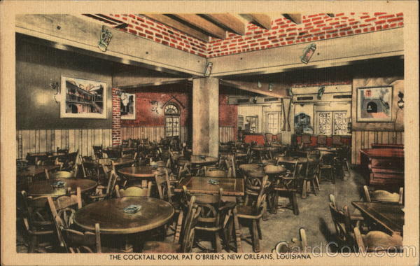 Cocktail Room, Pat O'Brien's New Orleans Louisiana