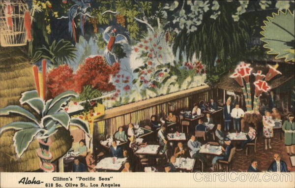 Clifton's Pacific Seas Los Angeles California