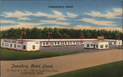 Travelers Hotel Court Maryville, TN Postcard Postcard Postcard