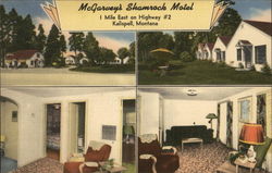 McGarvey's Shamrock Motel Kalispell, MT Postcard Postcard Postcard