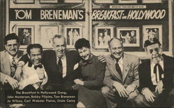 Tom Breneman's Breakfast in Hollywood California Postcard Postcard Postcard