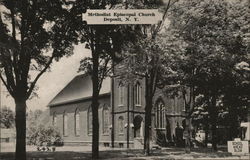 Methodist Episcopal Church Deposit, NY Postcard Postcard 