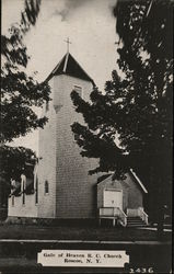 Gate of Heaven R.C. Church roscoe, NY Postcard Postcard Postcard