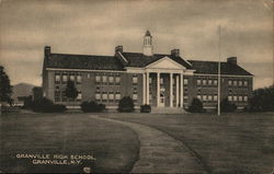 Granville High School Postcard