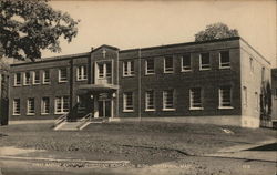 First Baptist Church, Christian Education Bldg. Postcard