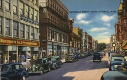 Merrimack Street, South Postcard