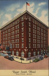 Roger Smith Hotel Holyoke, MA Postcard Postcard Postcard