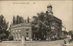 Post Office Rumford, ME Postcard Postcard Postcard