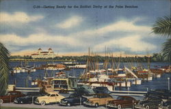 Getting Ready for the Sailfish Derby at the Palm Beaches West Palm Beach, FL Postcard Postcard Postcard