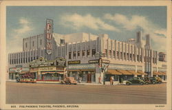 Fox-Phoenix Theatre Arizona Postcard Postcard Postcard