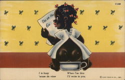 I'm On the Go Postcard