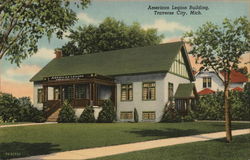 American Legion Building Traverse City, MI Postcard Postcard Postcard