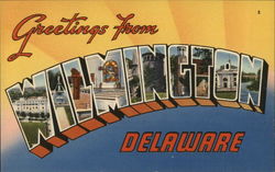 Greetings from Wilmington, Delaware Postcard Postcard Postcard