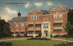 Union Building, Michigan State College Postcard