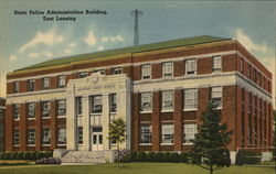 STATE POLICE ADMINISTRATION BUILDING Postcard