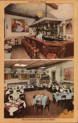 Cafe Caliente Los Angeles, CA Postcard Postcard Postcard