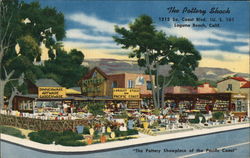 The Pottery Shack Laguna Beach, CA Postcard Postcard Postcard