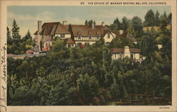 The Estate of Warner Baxter Postcard